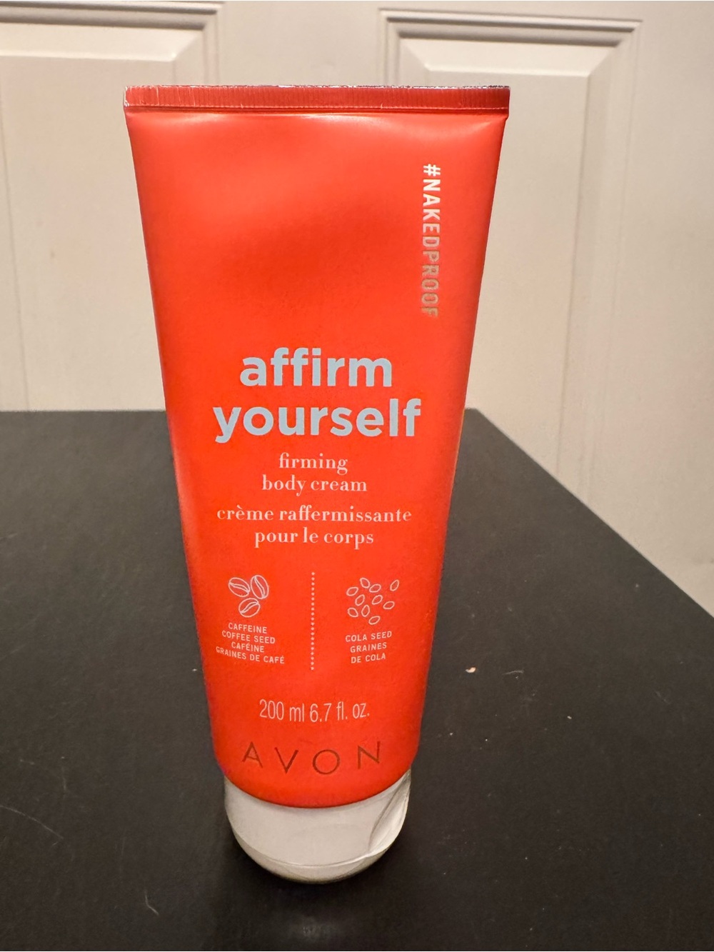 Avon #Nakedproof Affirm Yourself Firming Body Cream 6.7oz 200mL NEW Sealed